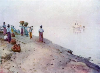 Waiting for the Steamer, Early Morning